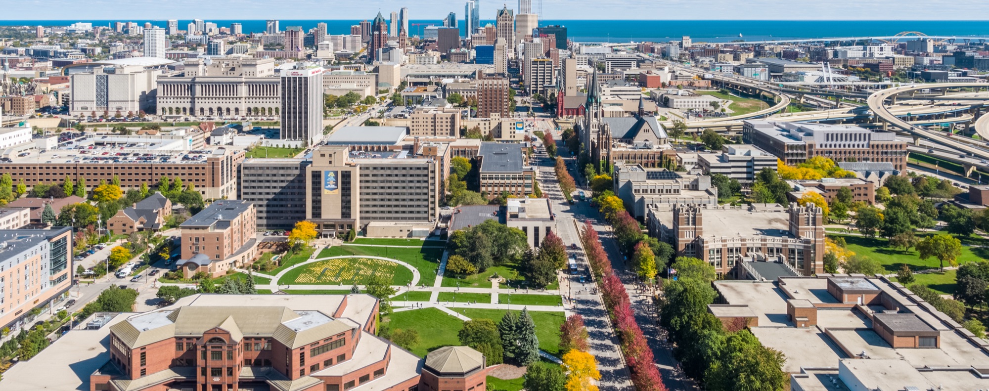Marquette University campus and Milwaukee transportation landscape